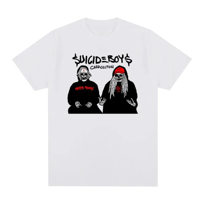 Suicideboys Hip Hop Rap White T-shirt